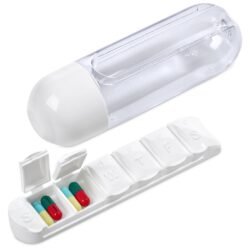 Altitude Vita-Stream Pill Box Plastic Water Bottle - 600ml