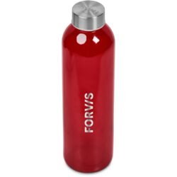 Kooshty Pura Plus Glass Water Bottle – 750ml - Red