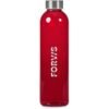 Kooshty Pura Plus Glass Water Bottle – 750ml - Red