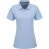 Ladies Calgary Golf Shirt - Light Blue