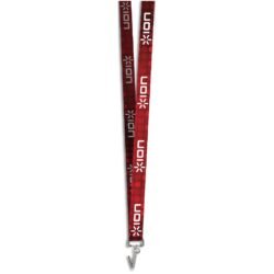 Altitude Crocodile Clip Double-Sided Sublimation Satin Lanyard