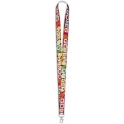 Altitude Snap Hook Clip Double-Sided Sublimation Petersham Lanyard