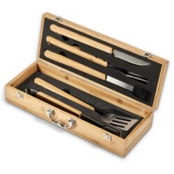Okiyo Yakiniku Bamboo 5-Piece Braai Set