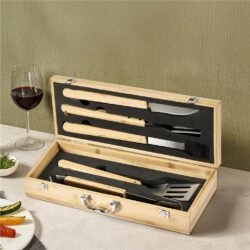 Okiyo Yakiniku Bamboo 5-Piece Braai Set