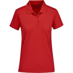 Ladies Wynn Golf Shirt - Red