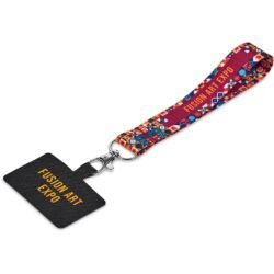 Altitude Rambler Single-Sided Sublimated Satin Wrist Phone Strap