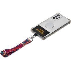 Altitude Rambler Single-Sided Sublimated Satin Wrist Phone Strap