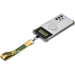 Altitude Rambler Single-Sided Sublimated Satin Wrist Phone Strap