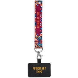 Altitude Rambler Single-Sided Sublimated Satin Wrist Phone Strap