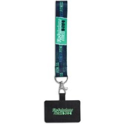Altitude Rambler Single-Sided Sublimated Satin Wrist Phone Strap