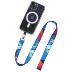 Altitude Turaco Double-Sided Sublimated Satin Crossbody Phone Strap
