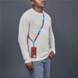 Altitude Turaco Double-Sided Sublimated Satin Crossbody Phone Strap