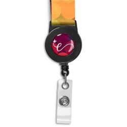 Altitude Badge Reel Double-Sided Sublimated Satin Lanyard