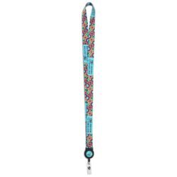 Altitude Badge Reel Double-Sided Sublimated Satin Lanyard