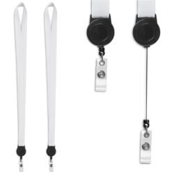 Altitude Badge Reel Double-Sided Sublimated Satin Lanyard