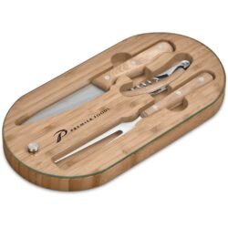 Okiyo Suraisu Bamboo Food & Wine Set