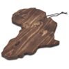 Serendipio African Shaped Wooden Serving Board