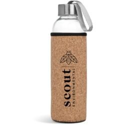 Kooshty Kork  Glass Water Bottle - 500ml
