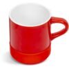 Kooshty Mixalot Ceramic Coffee Mug - 320ml - Red