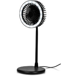 Altitude Light Breeze LED Ring Light Desk Fan