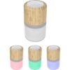 Okiyo Heiwa Bamboo Bluetooth Speaker & Night Light
