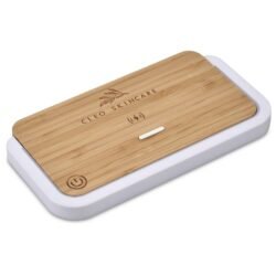 Okiyo Yoru Bamboo Wireless Charger & Night Light