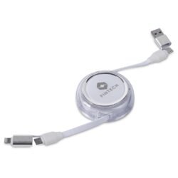 Swiss Cougar Luanda 4-in-1 Retractable Fast Charge 240W PD Cable