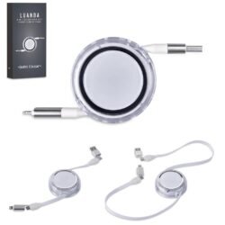 Swiss Cougar Luanda 4-in-1 Retractable Fast Charge 240W PD Cable