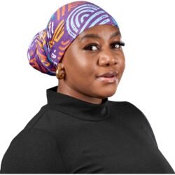 PP-HP-13-G-BL-MODEL-01_1024X1024 Hoppla Crown Polyester Head Wrap