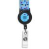 Altitude Sample Retractable Badge Reel Single-Sided Sublimation Satin Lanyard