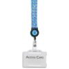 Altitude Sample Retractable Badge Reel Single-Sided Sublimation Satin Lanyard