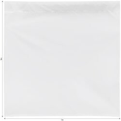 Ovation Sublimated Gazebo 1m X 1m Kiosk - Half Wall (Excludes Hardware)