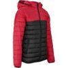Mens Kyoto Two-Tone Jacket - Black Red