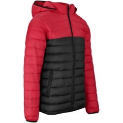 Mens Kyoto Two-Tone Jacket - Black Red