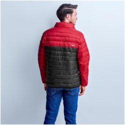 Mens Kyoto Two-Tone Jacket - Black Red