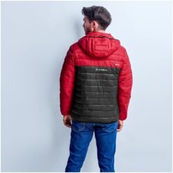 Mens Kyoto Two-Tone Jacket - Black Red