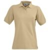 Ladies Crest Golf Shirt - Khaki