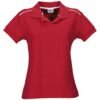 Ladies Backhand Golf Shirt - Red