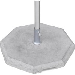 Fade Resistant Parasol Single Hexagonal Pole 2m x 2m