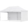 Coated Steel Sublimated Gazebo 6m x 3m - 1 Long Full- Wall Skin - 1 Short Full-Wall Skin