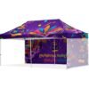Coated Steel Sublimated Gazebo 6m x 3m - 1 Long Full- Wall Skin - 1 Short Full-Wall Skin