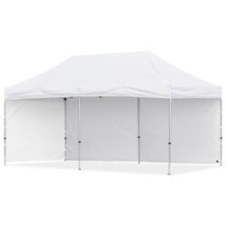 Coated Steel Sublimated Gazebo 6m x 3m - 1 Long Full- Wall Skin - 1 Short Full-Wall Skin