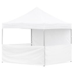 Coated Steel Sublimated Gazebo 3m x 3m - 3 Half-Wall Skins -1 Full-Wall Skin