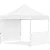 Coated Steel Sublimated Gazebo 3m x 3m - 1 Half-Wall Skin - 1 Full-Wall Skin