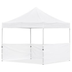 Coated Steel Sublimated Gazebo 3m x 3m - 3 Half-Wall Skins