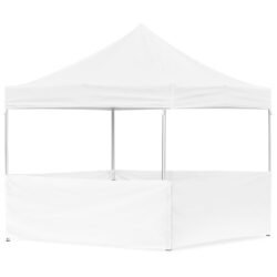 Coated Steel Sublimated Gazebo 3m x 3m - 4 Half-Wall Skins
