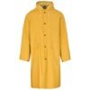 Light Duty Storm Rubberised Polyester/PVC Raincoat - Yellow
