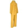 Light Hurricane Rubberised Polyester/PVC Rainsuit - Yellow