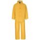 Light Hurricane Rubberised Polyester/PVC Rainsuit - Yellow