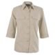 ALT-SAL-ST_1024X1024 Ladies 3/4 Sleeve Sally Casual Shirt - Stone